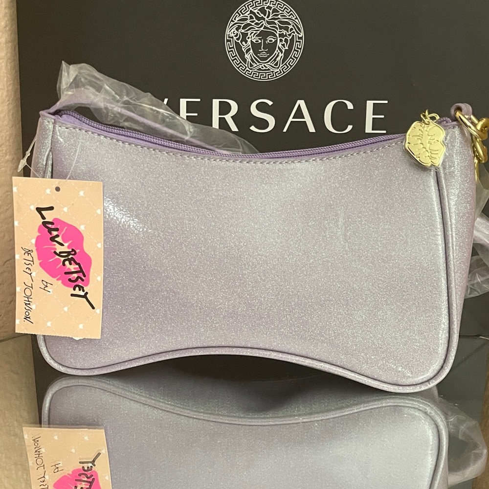 Betty Johnson Glitter Shoulder Bag